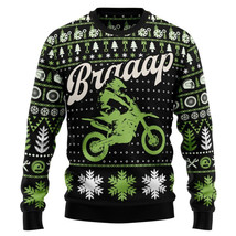 Motocross Braaap Christmas Sweatshirt Biker Racing 8 colors t-shirt long... - £27.14 GBP