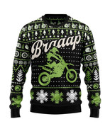 Motocross Braaap Christmas Sweatshirt Biker Racing 8 colors t-shirt long... - $644.56 MXN