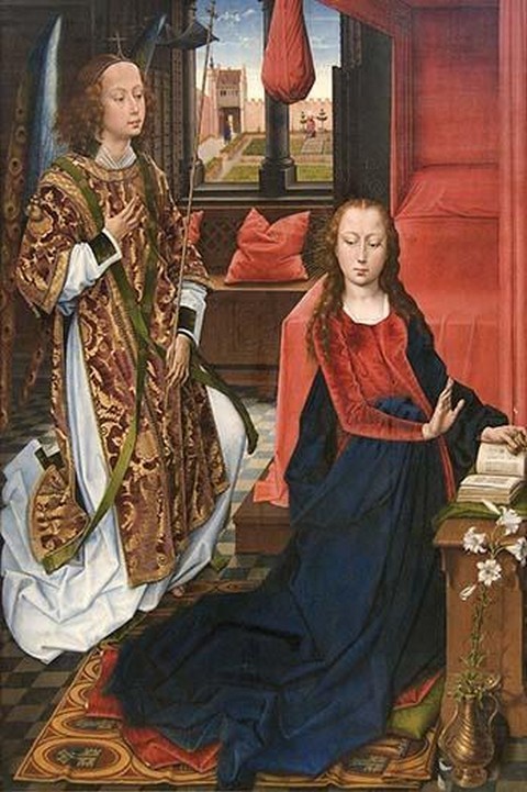 Primary image for The Annunciation by Rogier Van der Weyden - Art Print