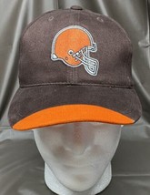 Vintage Cleveland Browns Helmet Logo Hat SnapBack NFL Annco New With Tags &#39;90s - £10.95 GBP