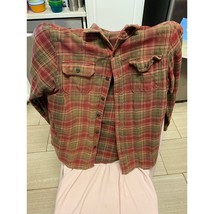 Orvis Flannel Long Sleeve Shirt Size Medium - $24.75