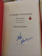 Signed A Simple Christmas Twelve Stories Book That Celebrate The True Holiday - £6.33 GBP