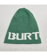 Burton Beanie Reversible Knit Hat Snowboarding Adult One Size Green White - $14.75