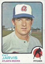 1973 Topps Pat Jarvis 192 Braves EXMT - £0.79 GBP