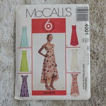 2003 Summer Dress Sewing Pattern Size DD 12-18 McCall&#39;s 4001 Cut 6 Looks - £7.51 GBP