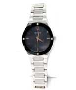 Bulova Ladies Modern Diamond Quartz Stainless Steel Bracelet Watch LUX03... - $44.55
