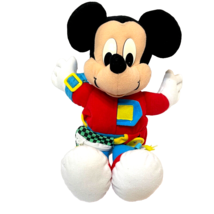 Vintage 1992 Mattel Micky Mouse Plush Learn to Dress Stuffed Toy Minnie ... - £10.68 GBP