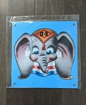 12&quot; Disney Dumbo elephant DX oil gas retro repro USA STEEL plate display... - £54.51 GBP