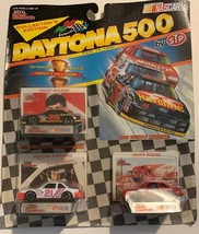 Daytona 500 Collector Set Davey Allison 28 Morgan Sheppard 21 Geoff Bodine15 NOS - $3.19