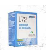 Lehning L72 100 Tabs! for stress &amp; sleep disorders,depression &amp; tension - $590.16 MXN
