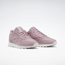 Reebok Women&#39;s Classic Leather Running Sneakers GW3800 Infused Lilac/White - $38.81+
