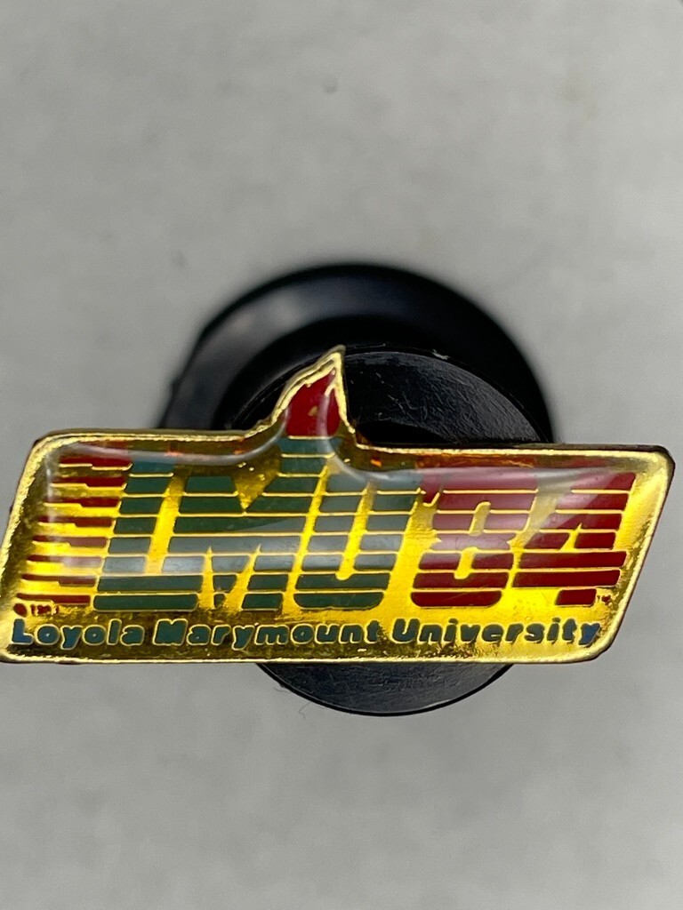 Olympic Summer Games Lapel Pin Los Angeles 1984 Loyola Marymount University - $19.80