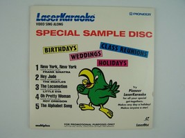 Pioneer LaserKaraoke Special Sample LD LaserDisc #1 1994 KS-01A - £13.32 GBP