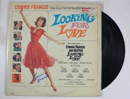 Connie Francis Signed Autographed &quot;Looking For Love&quot; Record Album - £31.92 GBP