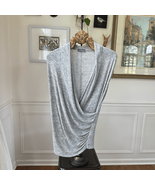 Stitch Fix Market  &amp; Spruce Crossfront Grey Tank Top M - $451.12 MXN