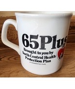 North Central Health Protection Plan 65 Plus Red Apple Advertising Mug Cup - $9.49