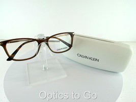 Calvin Klein Ck 18722 (210) Crystal Brown 51-16-135 Eyeglass Frame - £33.81 GBP