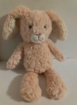 Mary Meyer Baby Pinkish White Bunny Rabbit Plush Stuffed Animal - $9.89