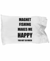 Magnet Fishing Pillowcase Pillow Cover Case Lover Fan Funny Gift Idea fo... - $21.75