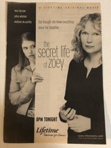 Secret Life Of Zoey Tv Guide Print Ad Mia Farrow Andrew McCarthy TPA21 - £4.73 GBP