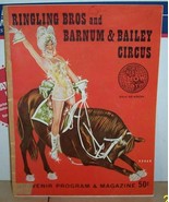1963 Ringling Bros. &amp; Barnum &amp; Bailey Circus Program - $55.46