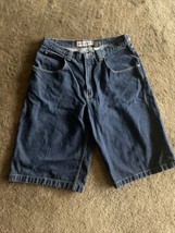 Vintage Anchor Blue Beyond Baggy Jean Shorts Mens Blue Wash Denim SZ 32 ... - £51.43 GBP