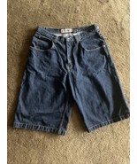 Vintage Anchor Blue Beyond Baggy Jean Shorts Mens Blue Wash Denim SZ 32 ... - $88.01 CAD