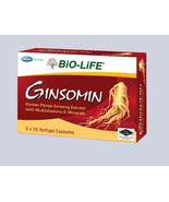 Biolife Ginsomin Softgel Cap  3 X 10S  -  3 Packs - $54.45