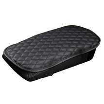 [Pack of 2] Car Armrest Pad Cover PU Leather Auto Center Console Seat Box Cov... - £23.66 GBP