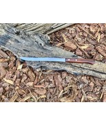 Vtg 14&quot; Flint Stainless Arrowhead Vanadium Steel Finely Serrated Bread K... - $17.82
