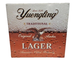 Yuengling Amber Lager Beer 16x16&quot; Metal Sign - £31.28 GBP