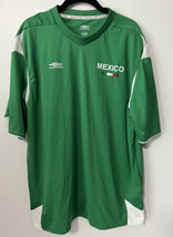 Umbro Mexico Soccer Jersey Men’s’ size Large - £7.86 GBP