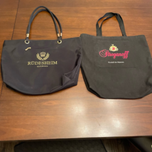 Lot 2 Women Tote Bags Black Rudesheim Germany &amp; Stroganoff Kimbell Art Museum - $12.99