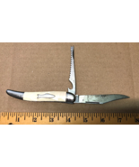 Imperial Prov RI USA Vintage Z Blade Folding Knife Fish Scaler - €21,05 EUR