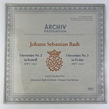 Johann Sebastian Bach Ouvertüre Nr. 2 &amp; 3 Vinyl LP Record Album IMPORT 198 272 - £15.52 GBP