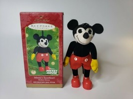 2001 Minnie&#39;s Sweetheart Hallmark Keepsake Mickey Mouse Ornament U119 4195 - £11.79 GBP