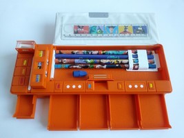 Disney SPY GADGET Secret Compartment SCHOOL PENCIL CASE Pencils Ruler Sh... - £19.98 GBP