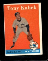1958 TOPPS #393 TONY KUBEK VG+ YANKEES *NY9840 - $8.82
