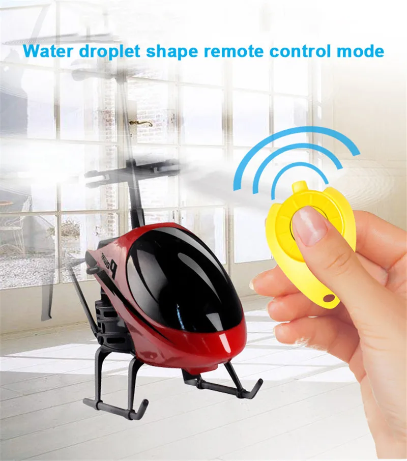 Mini Drone RC Helicopter Drone Infraed Induction Aircraft Flying Outdoor  - £9.50 GBP