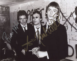 The Jam Paul Weller Foxton Buckler SIGNED 8&quot; x 10&quot; Photo COA Lifetime Gu... - £257.74 GBP