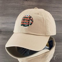 Polo Ralph Lauren Hat Cap Cafe Tan Rugby Shirt Ball Cap Streetwear Outdoor! - $68.25