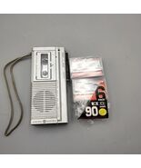 Vintage General Electric Microcassette Recorder Model 3-5325C with 4 tapes - $470.29 MXN