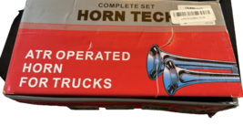 MaxLouder 150DB Dual Air Horn with Compressor, Dual Trumpet Air Train Ho... - $10.29