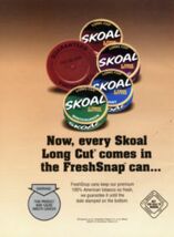 Skoal Chewing Tobacco Advertising Ad Metal Sign 12x8in Retro Snuff Chew l - €21,20 EUR