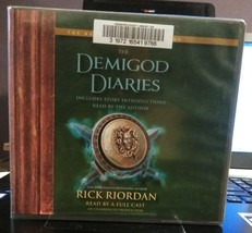 &quot;THE DEMIGOD DIARIES&quot; by Rick Riordan Audiobook BOT Unabridged CD - £11.76 GBP