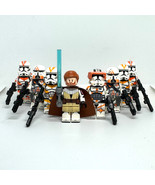 212th Legion Army Bundle Star Wars Minifigures Commander Cody Obiwan Ken... - $60.00