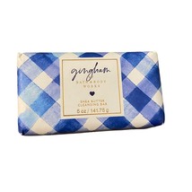 Bath Body Works Gingham Shea Butter Cleansing Bar Soap 5oz Coconut Oil NEW  - £14.37 GBP