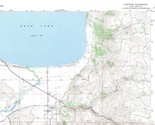 Laketown Quadrangle Utah 1986 USGS Topo Map 7.5 Minute Topographic - £18.82 GBP