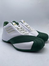 adidas T-Mac 1 White Team Dark Green Mens Size 11 FW3663 - £59.43 GBP
