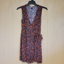 Universal Threads Good Co Faux Wrap Dress Floral sz Small Knee Length - £12.11 GBP